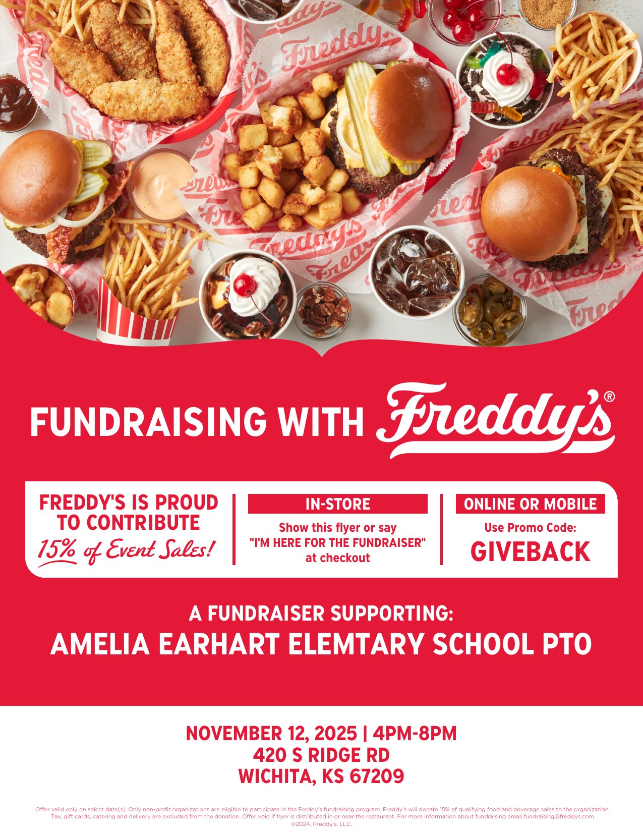 Freddys Fundraising