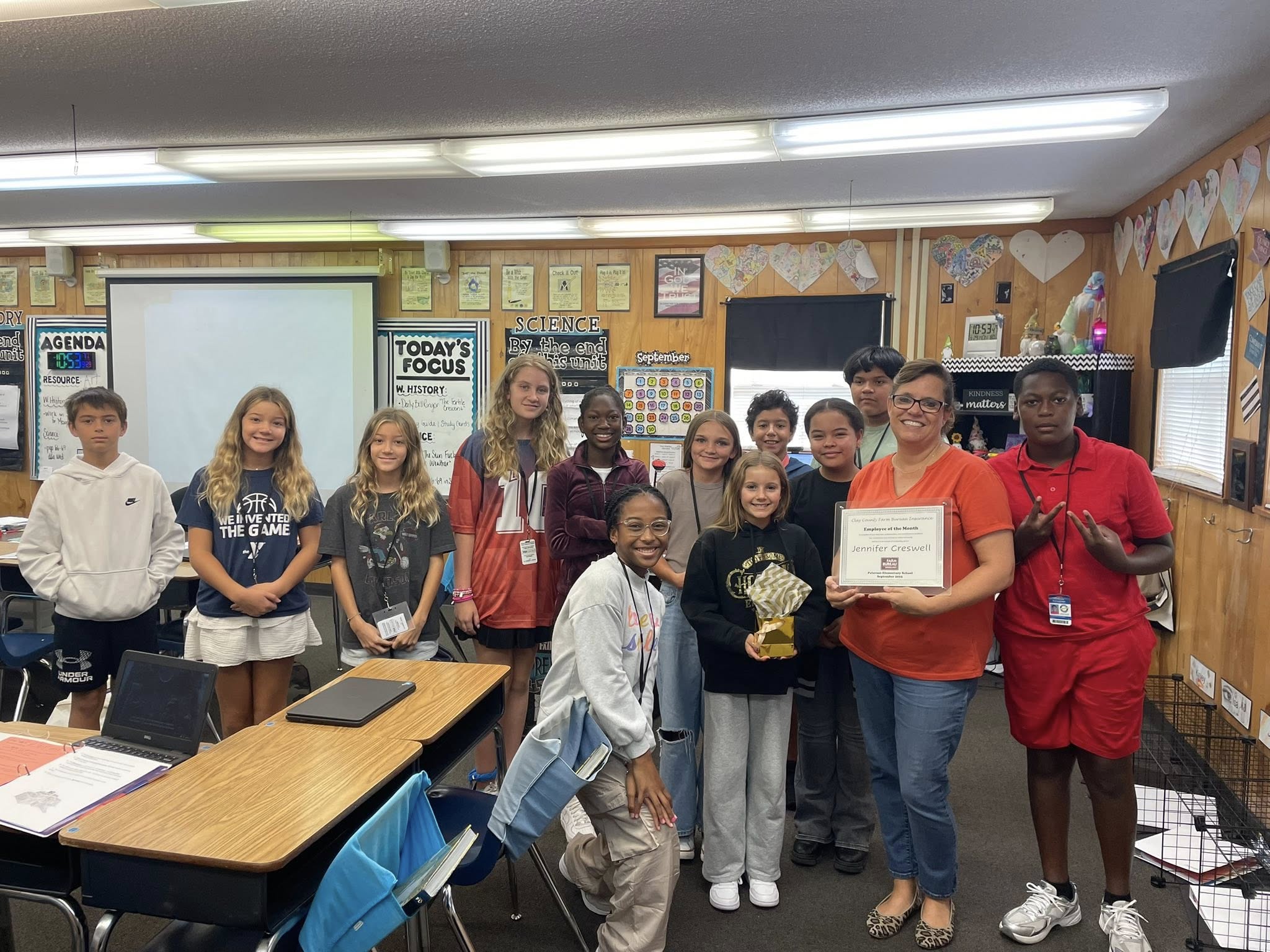 Congratulations Mrs Cresswell