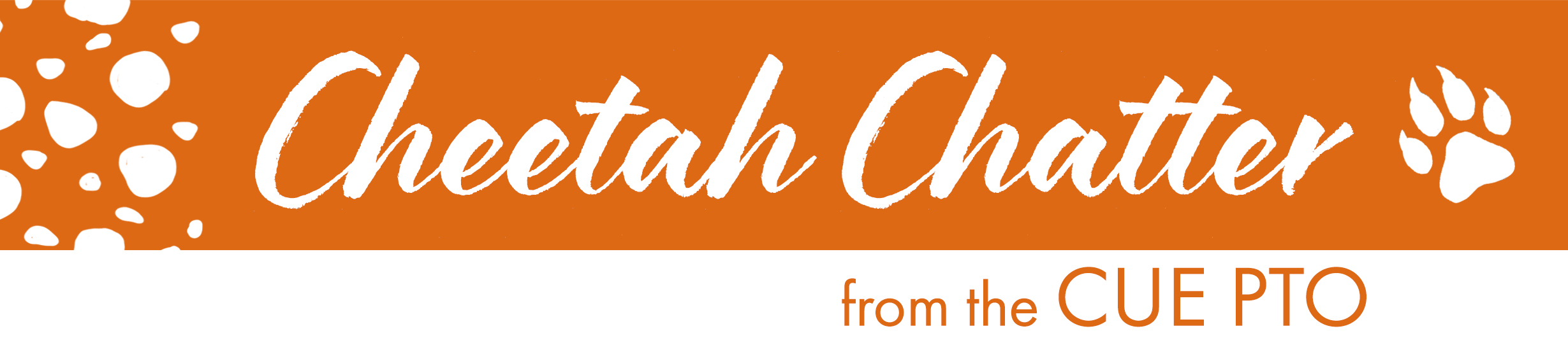 Cheetah Chatter banner