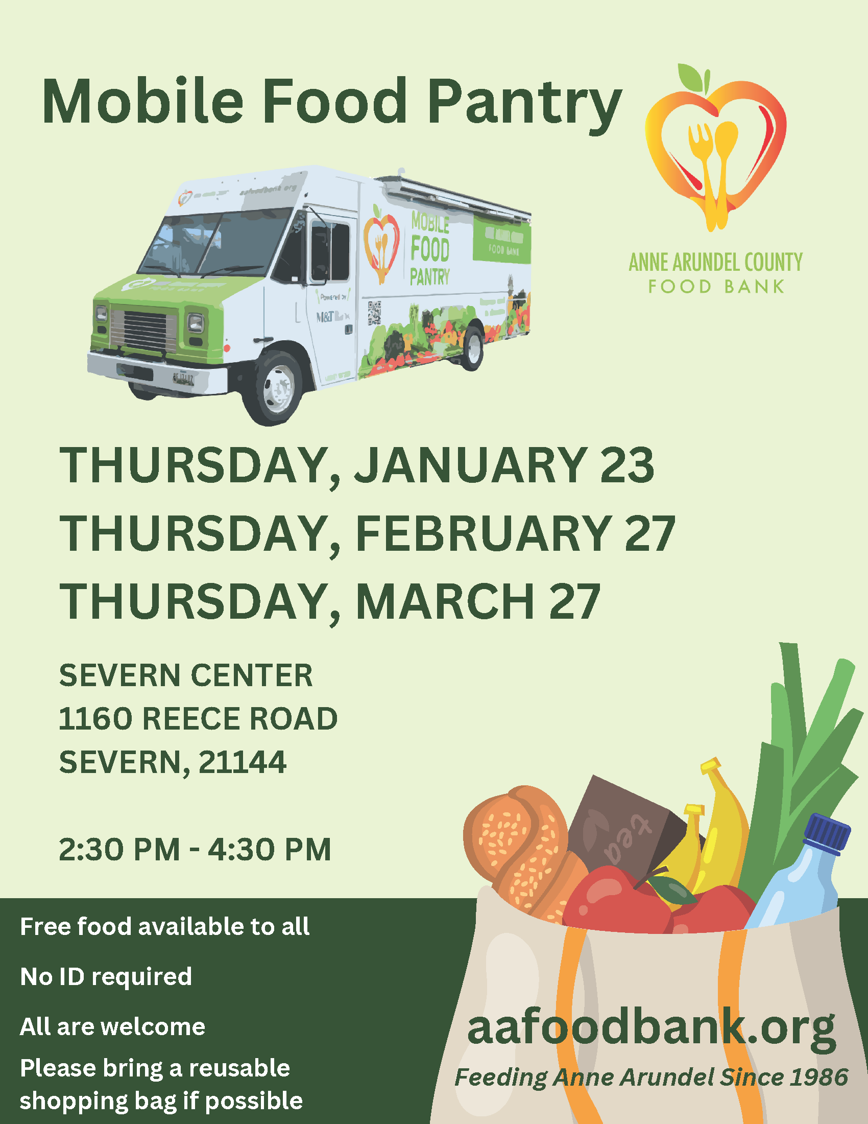 Mobile Food pantry english