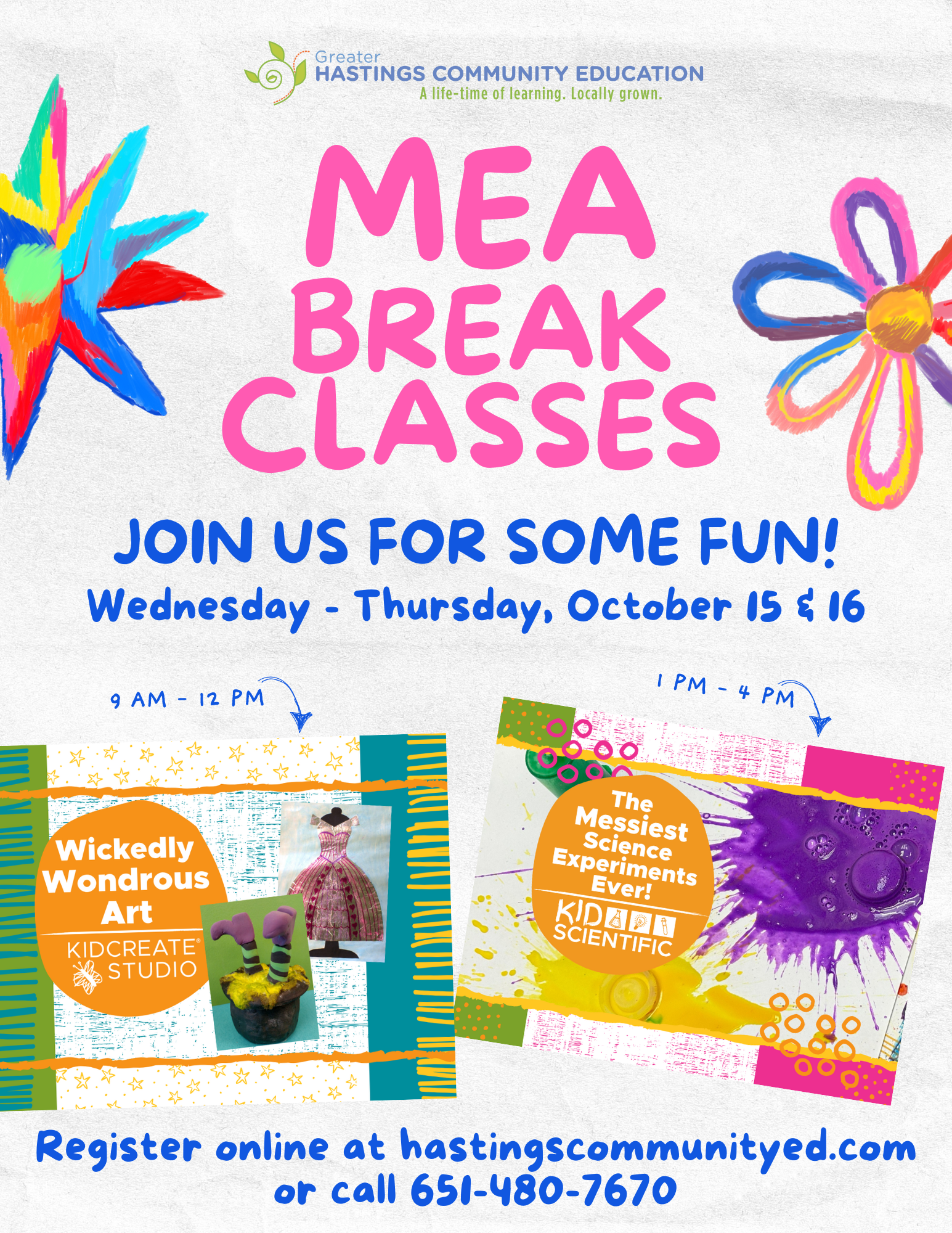 MEA Break classes