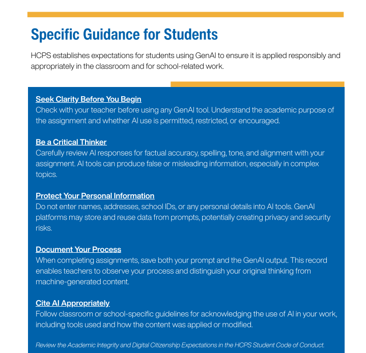 ai guidance for students