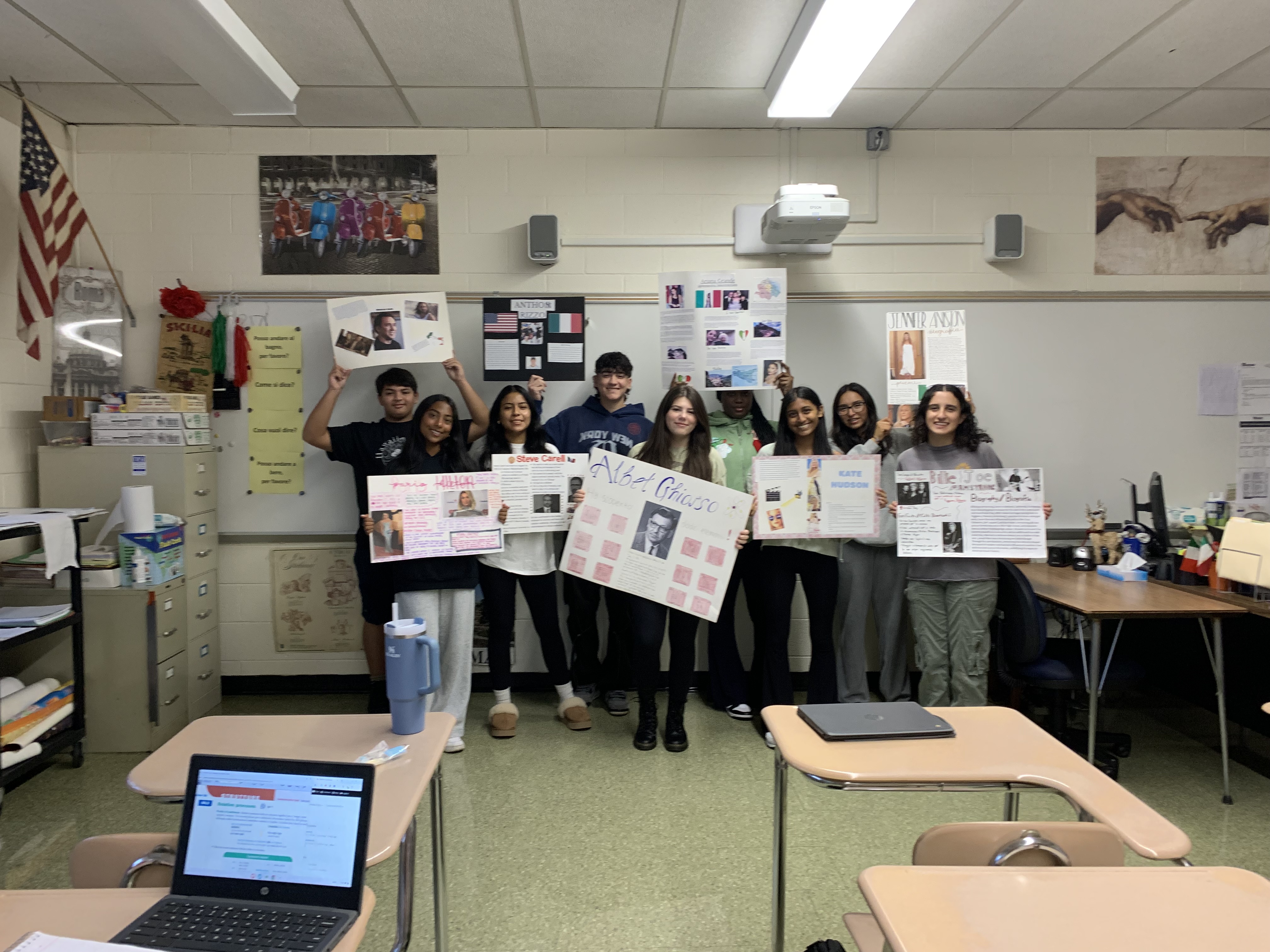 WV Italian Classes Celebrate Italian American Heritage Month in October