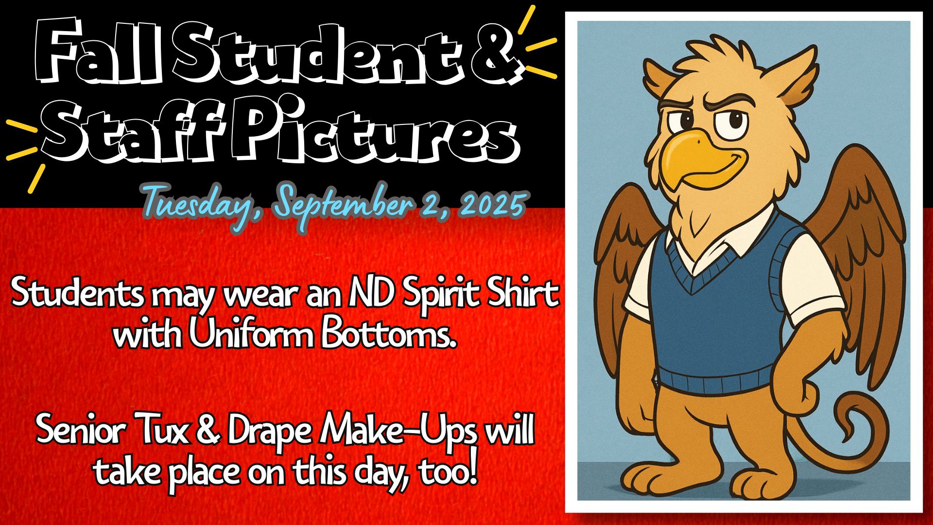 NDHS Picture Day
