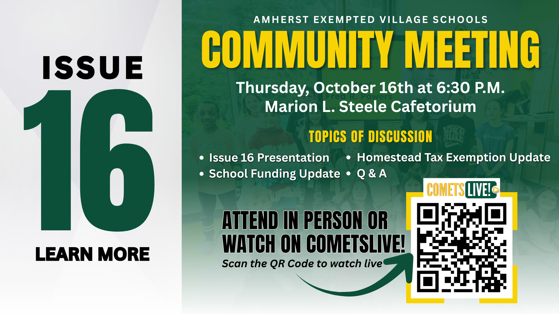 Community Meeting - Issue 16