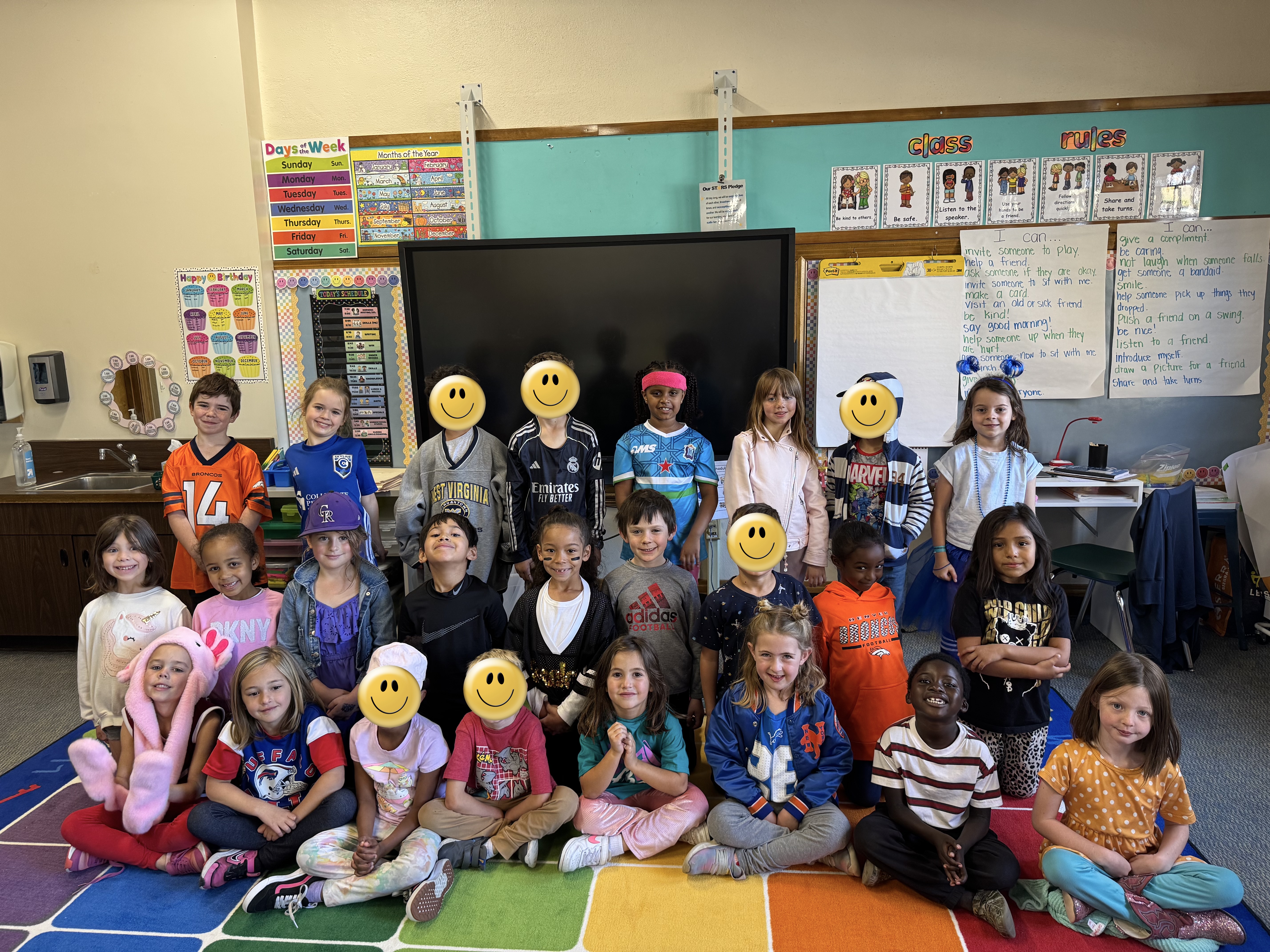 1st grade sports day