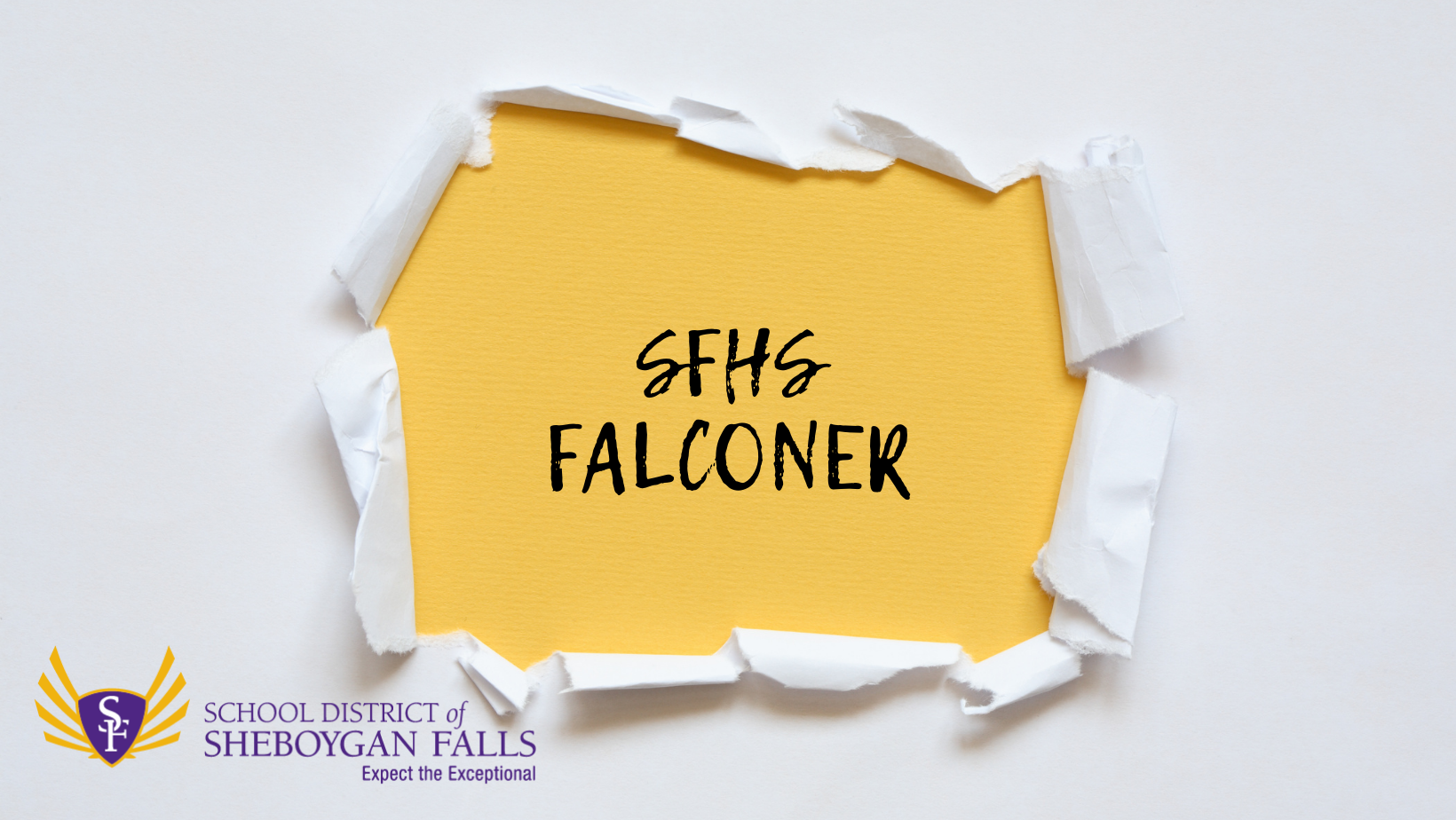 SFHS Falconer Banner
