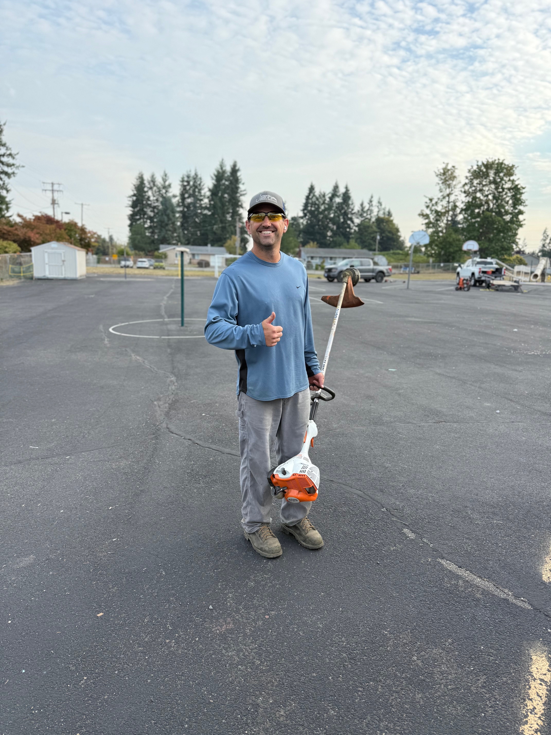 Dad Clean Up! 