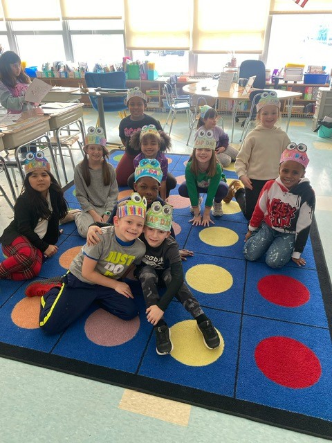 Mrs. Suppa's class celebrating leap day