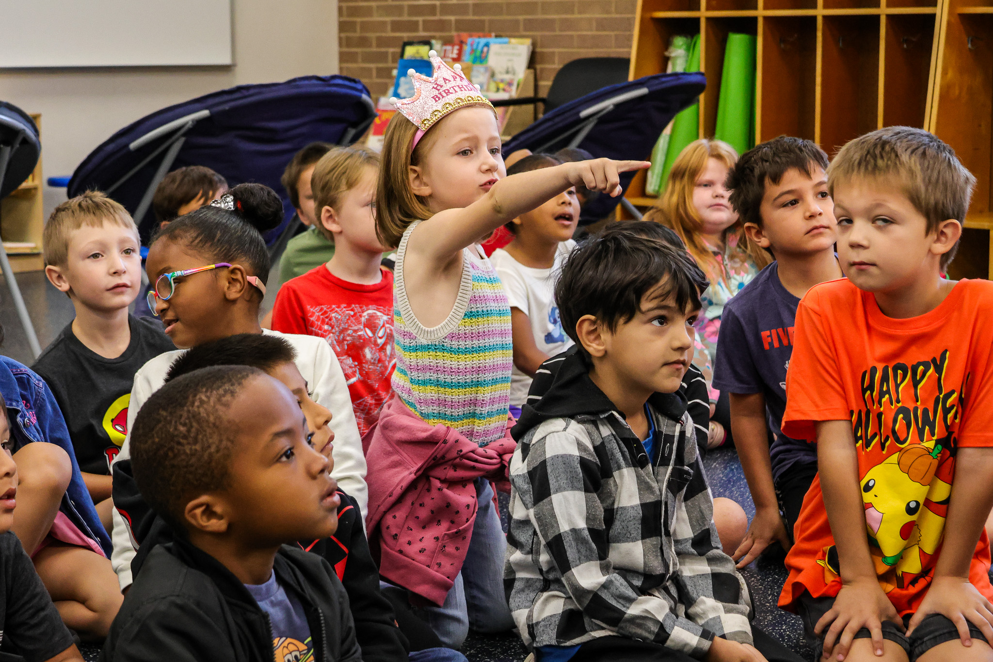 Kids in the classroom