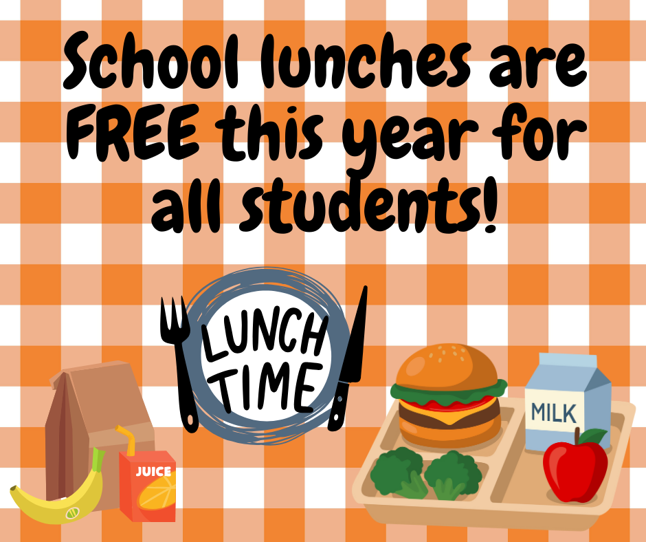 school lunches are free for all students