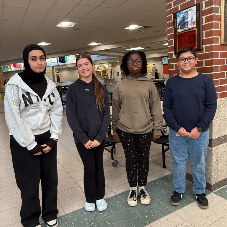 Middle School Students of the Month