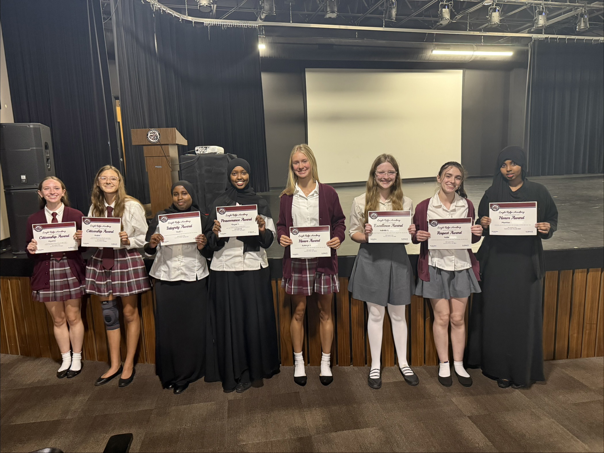 Eleventh grade winners