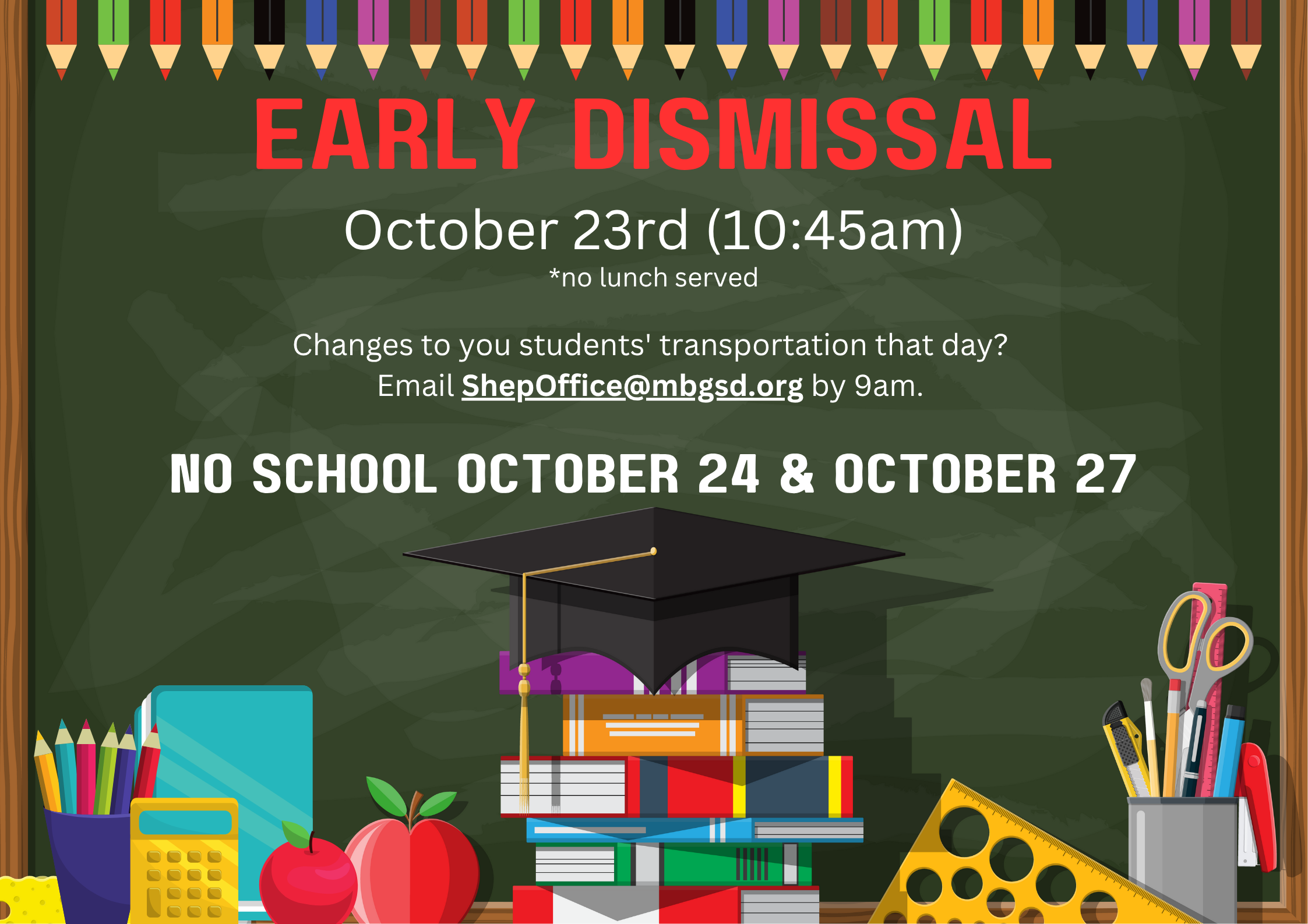 School Schedule graphic