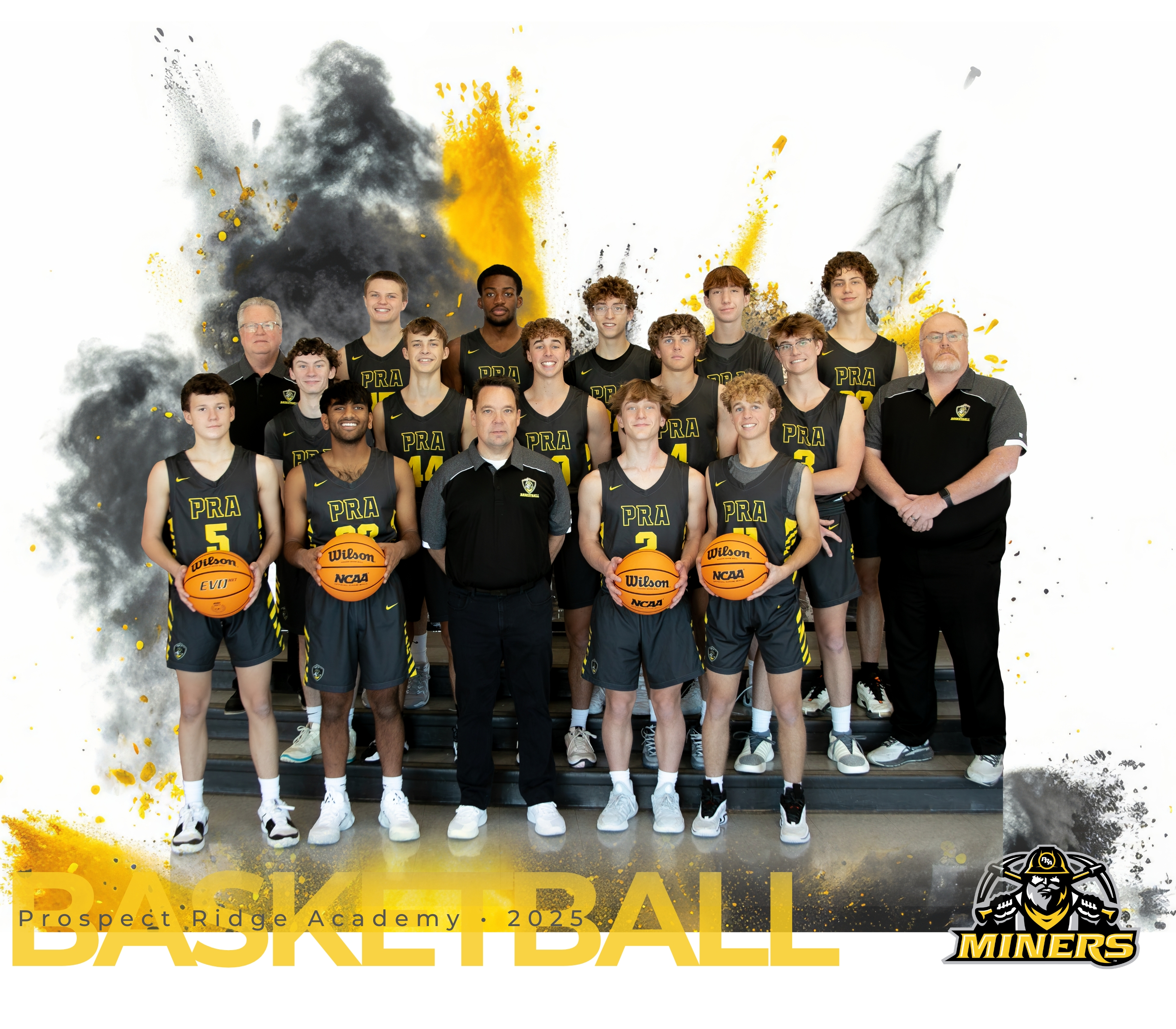 2024-25 PRA High School Boys' Basketball Team