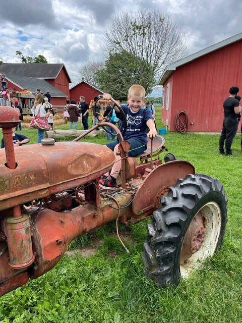 tractor ride