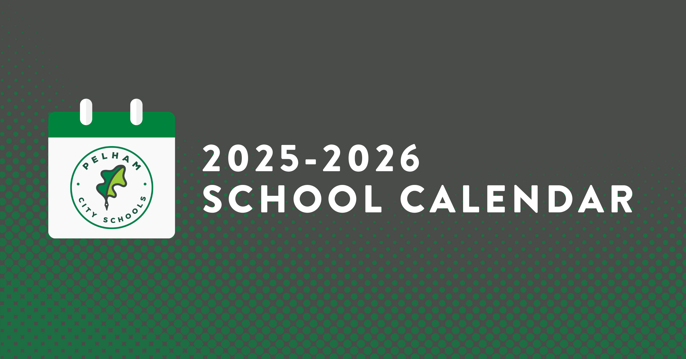School Calendar Graphic