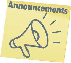 Announcements 25-26