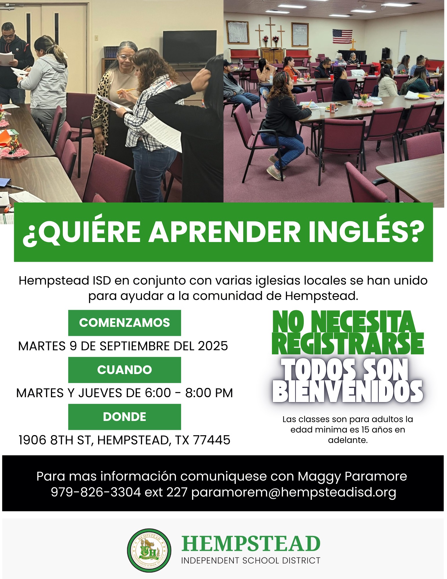 Quiere Aprender Ingles? 