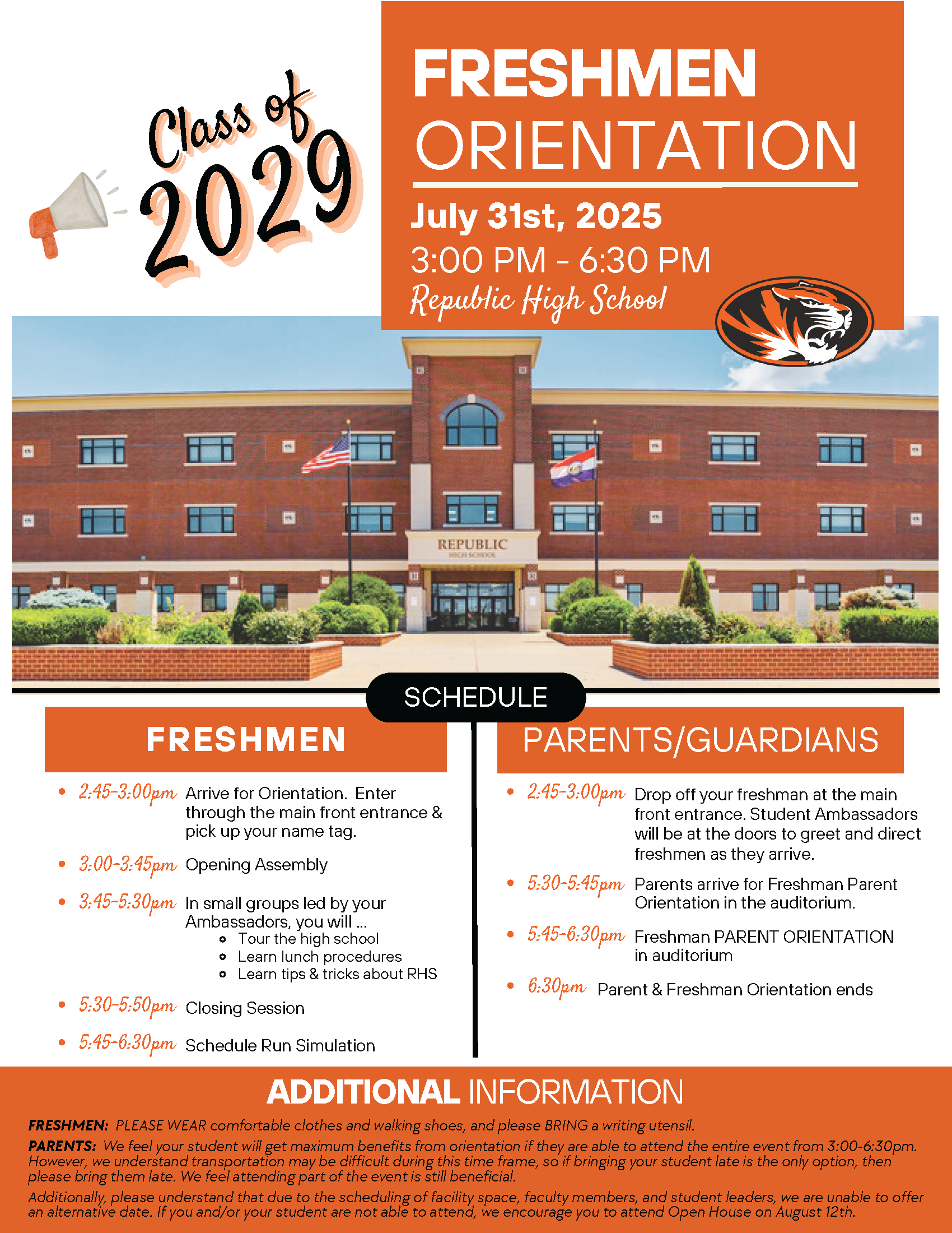 Freshmen Orientation