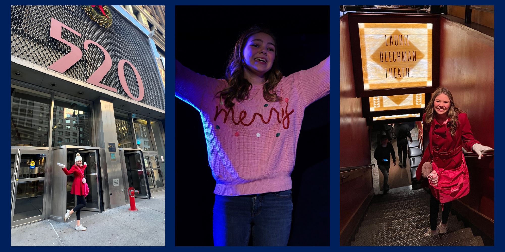 MMS Student Hailey Parr in NYC