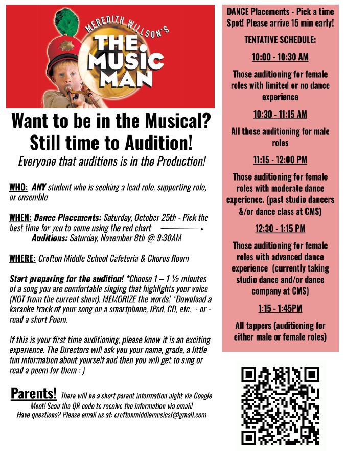Music Man flyer