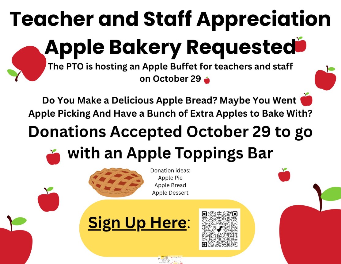 Flyer for Teacher Appreciation