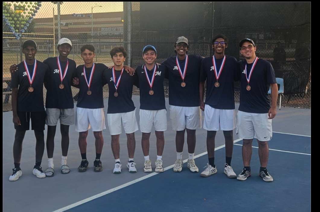 YOUR Maverick Tennis Team Qualified for the Area Round of the Play Offs.  GO MAVS!