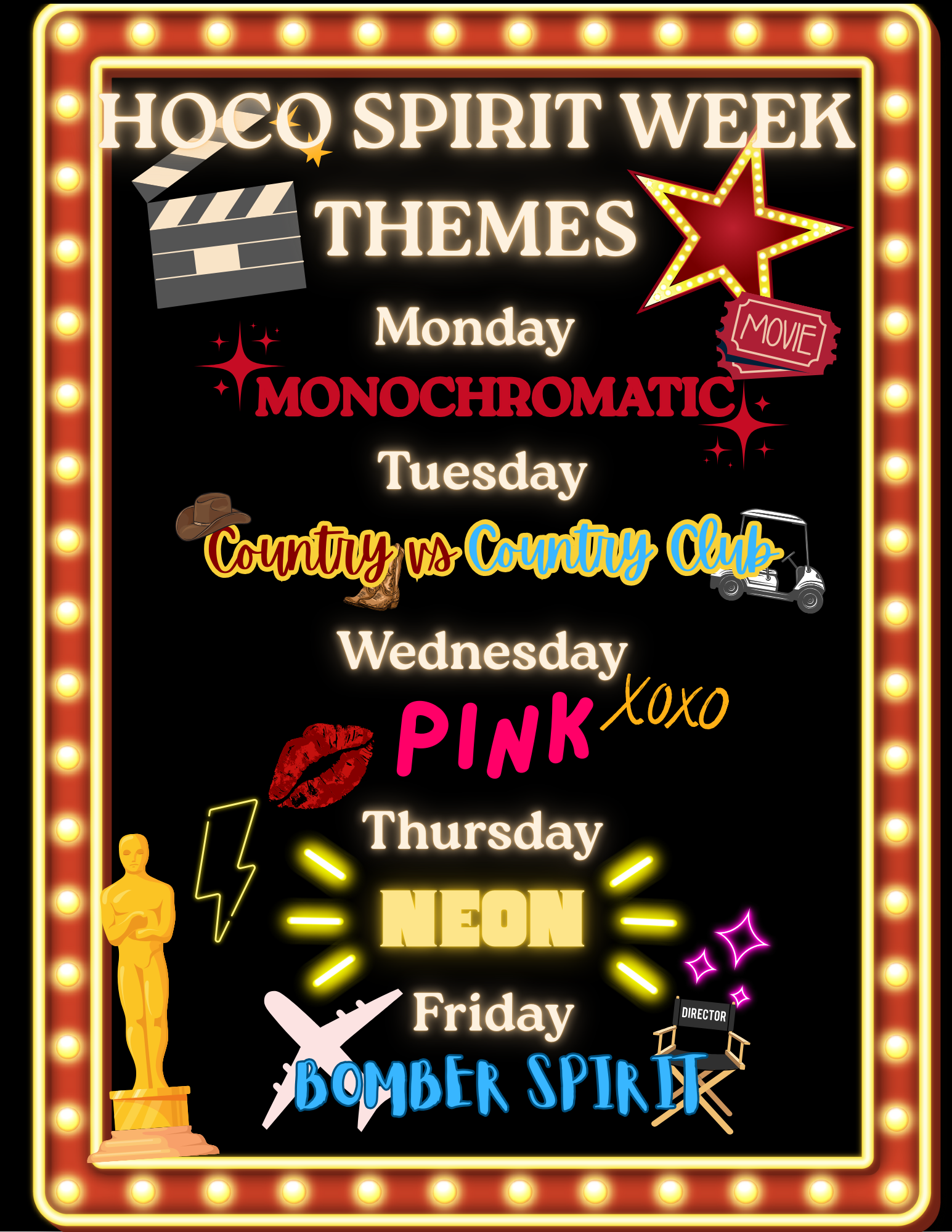 KHS and KMS Spirit Week