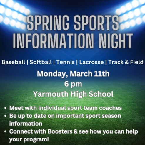 Spring Sports Info Night