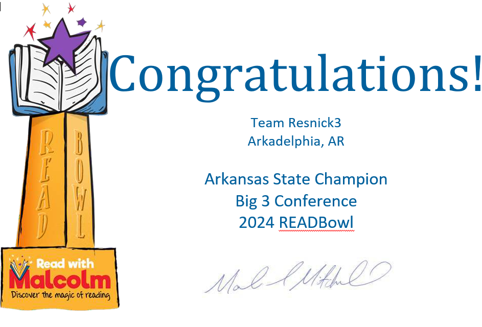 congratulations Team Resnick3k3