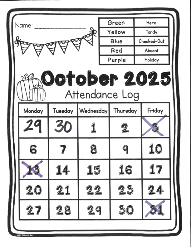 Attendance Tracker