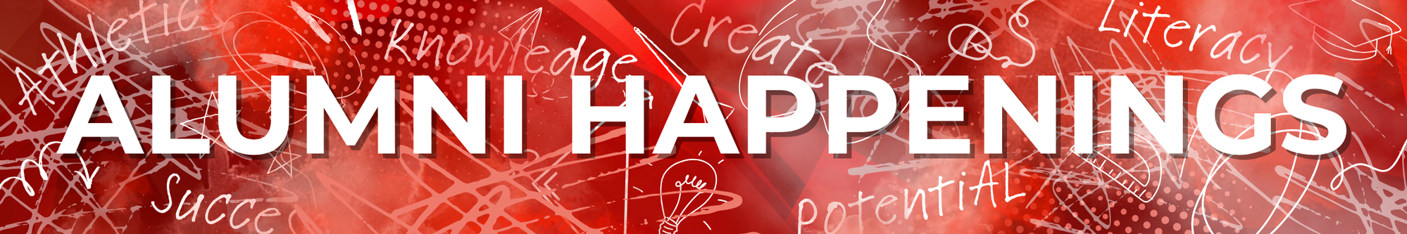 alumni happenings banner