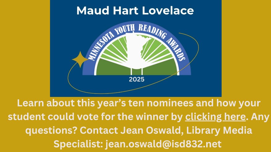 Information about Maud Hart Lovelace Award