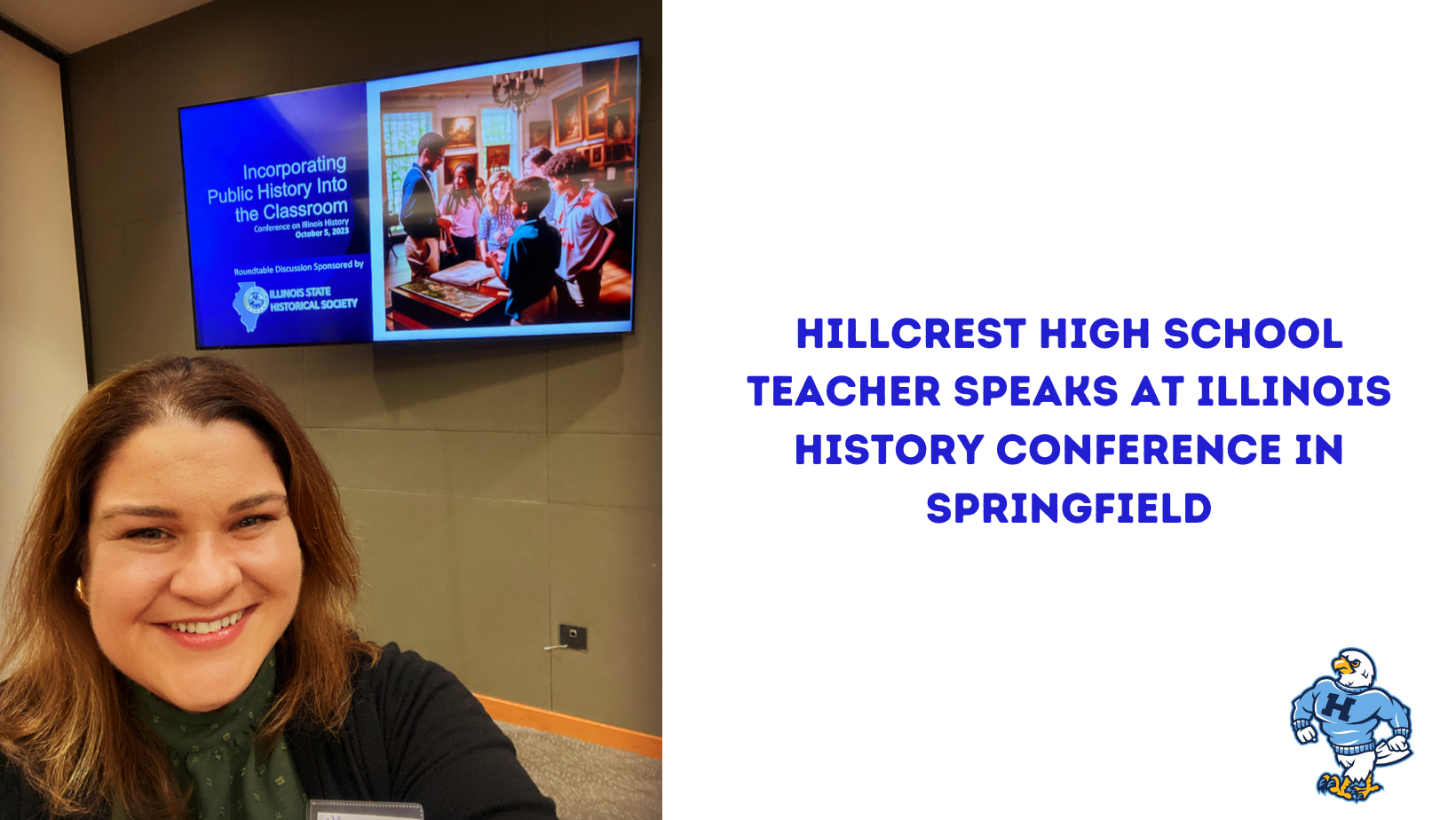 Kristen Kaczmarek served on a panel at the 2023 Illinois History Conference in Springfield