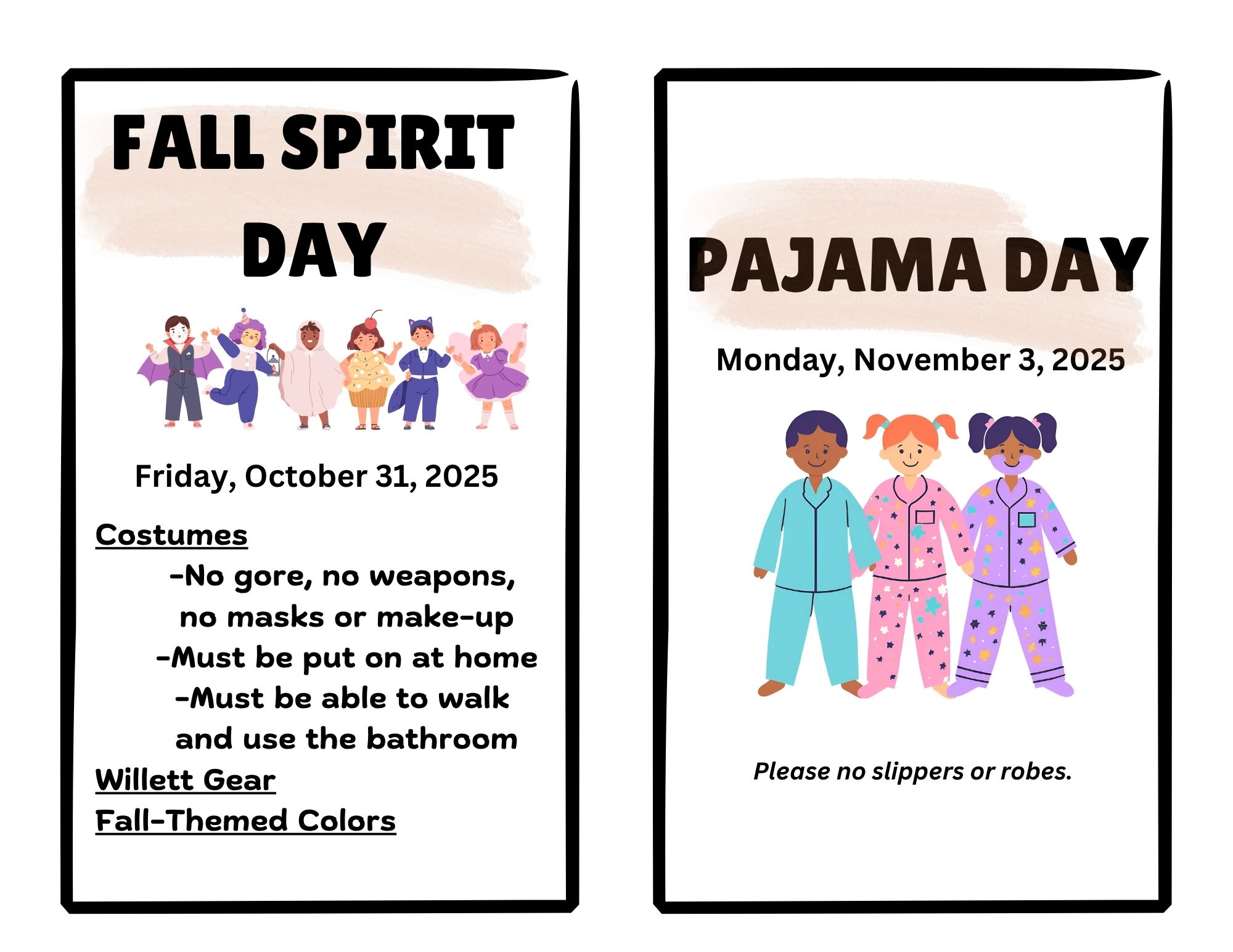 Student Council Spirit Days