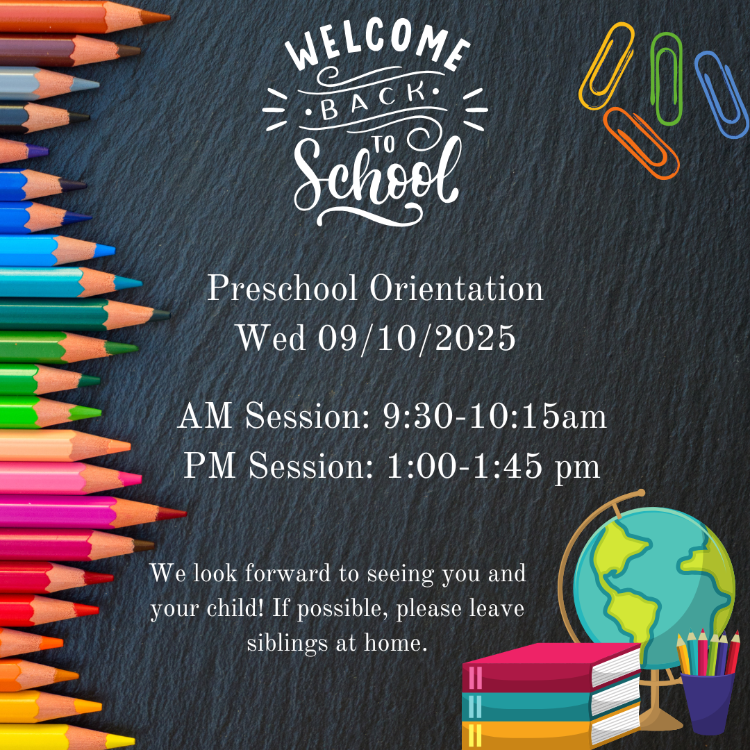 PreK Orientation