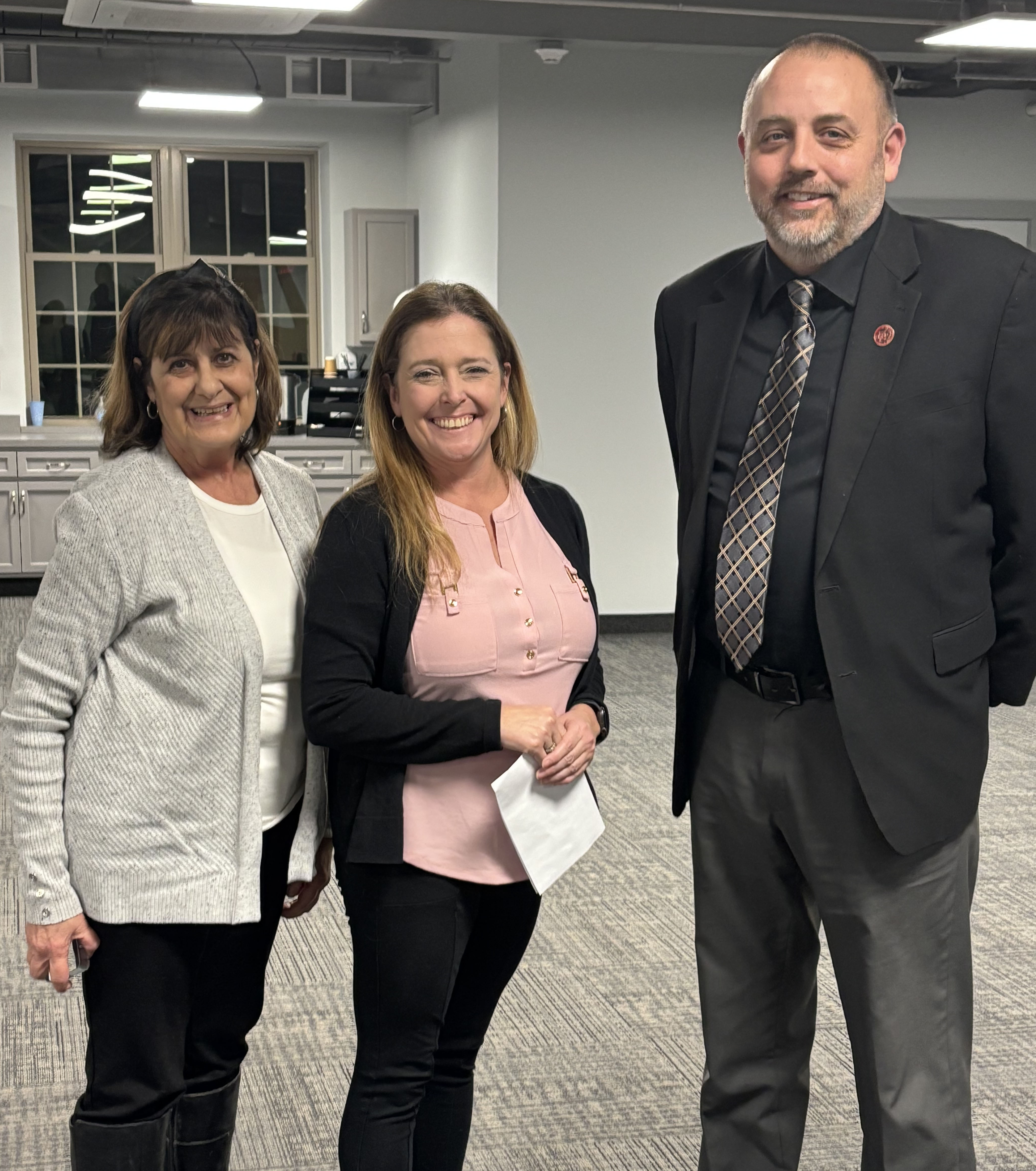 Melinda Kisker, Patty Frank and DJ Shepardson