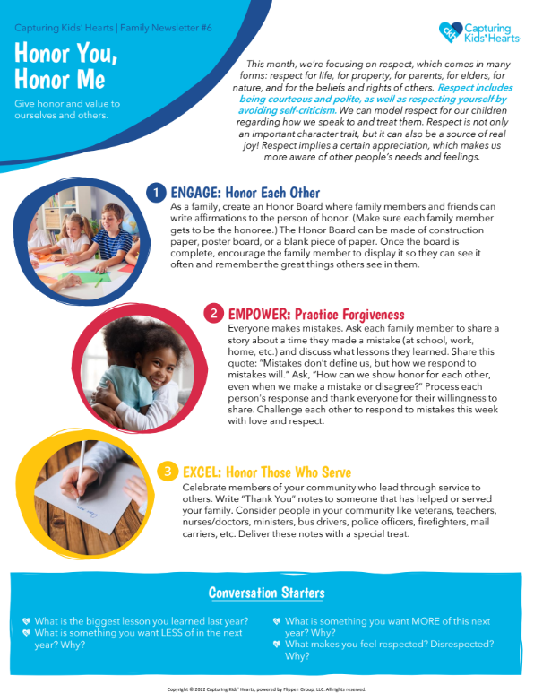 Capturing Kids Hearts Information 