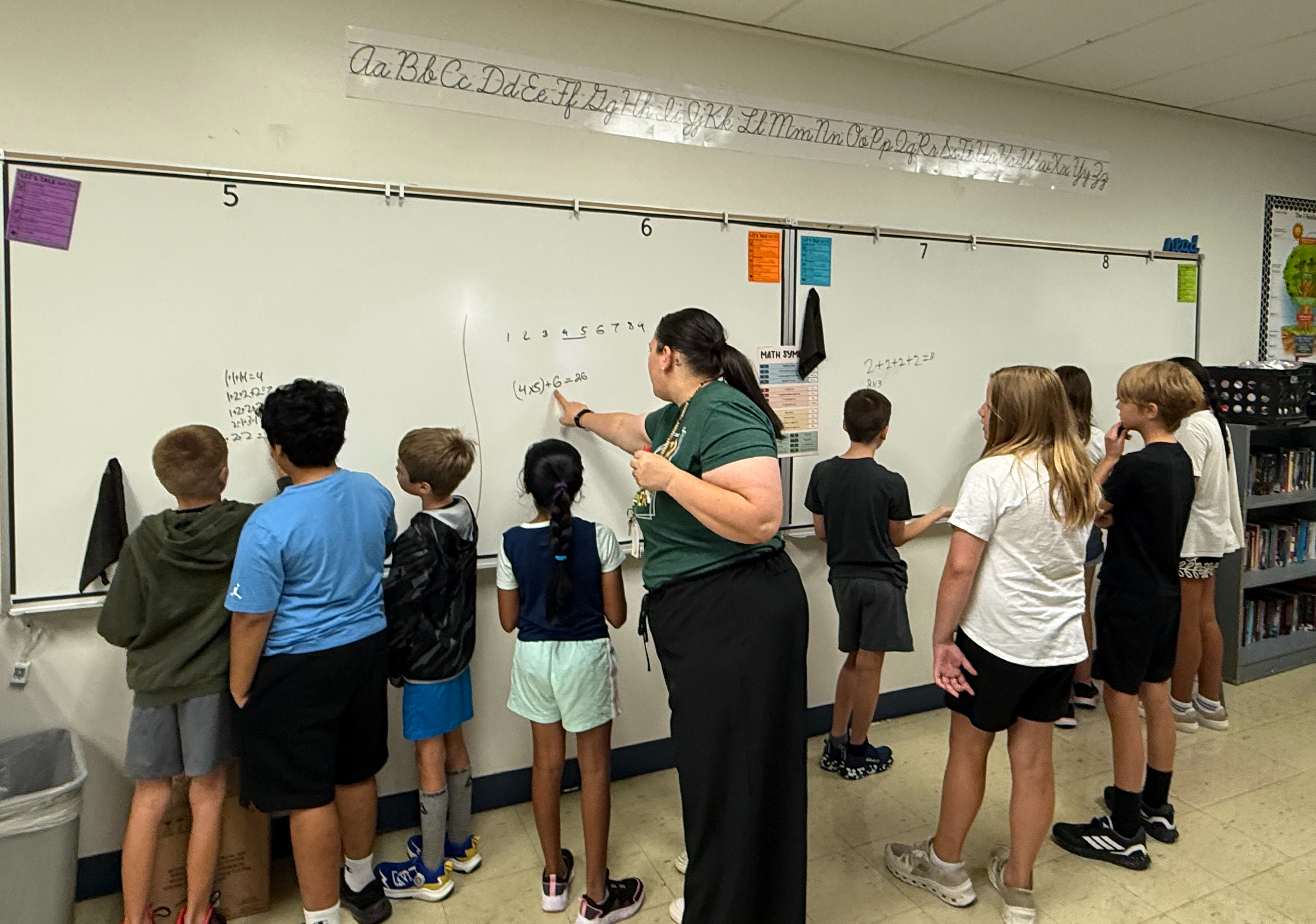 Math in Mrs. Zigler's room