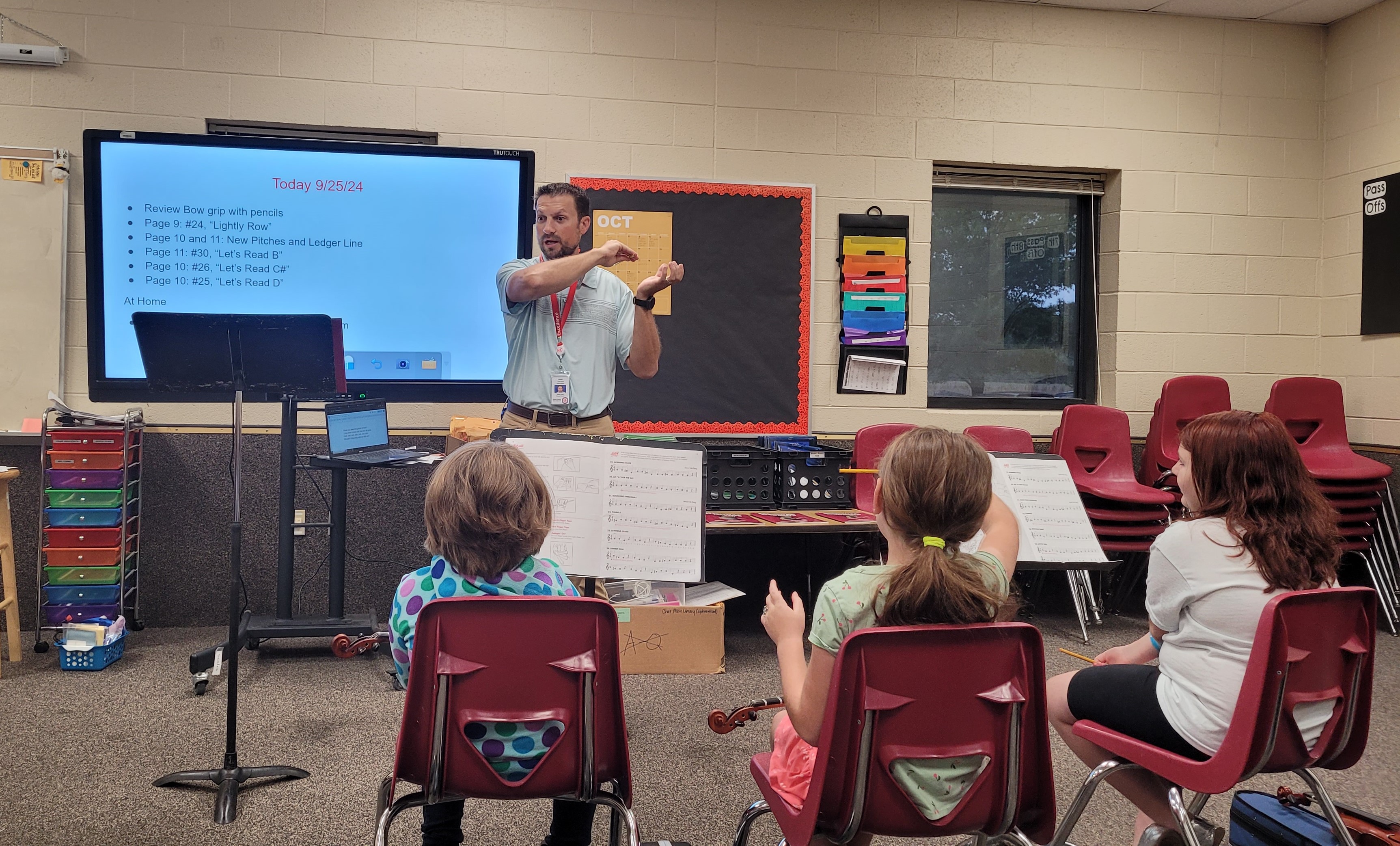 Learning to use a bow