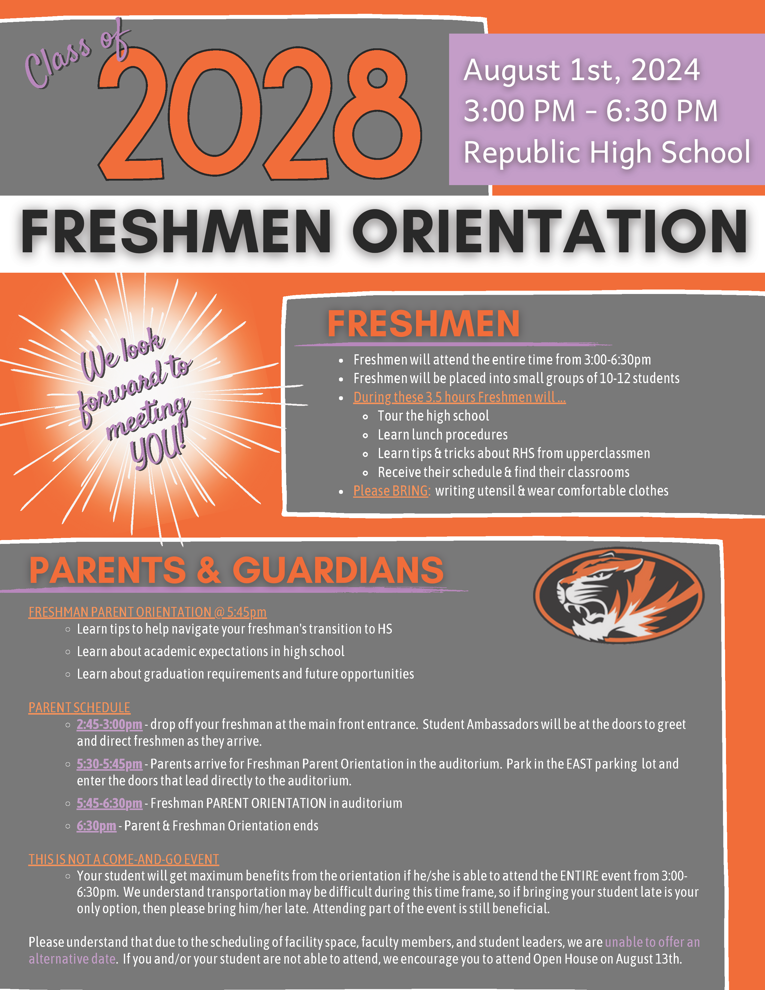 Freshmen Orientation