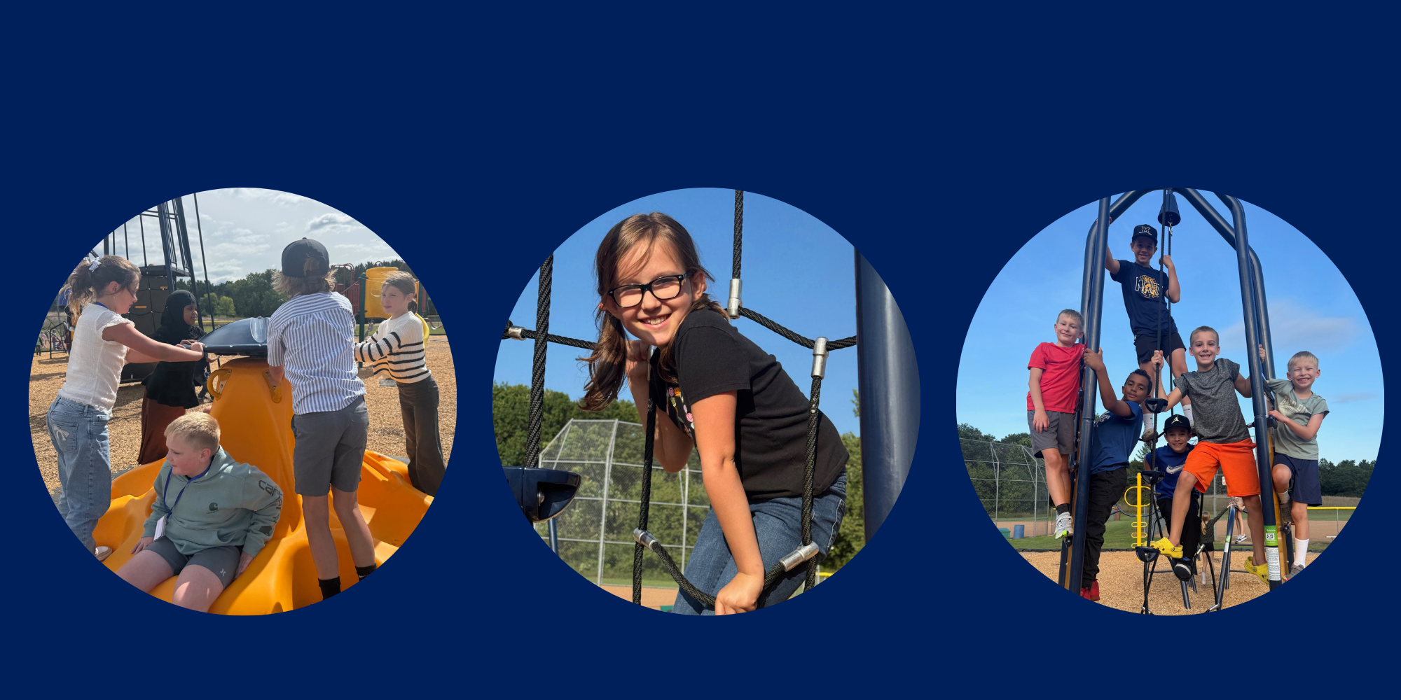 new playground equipment