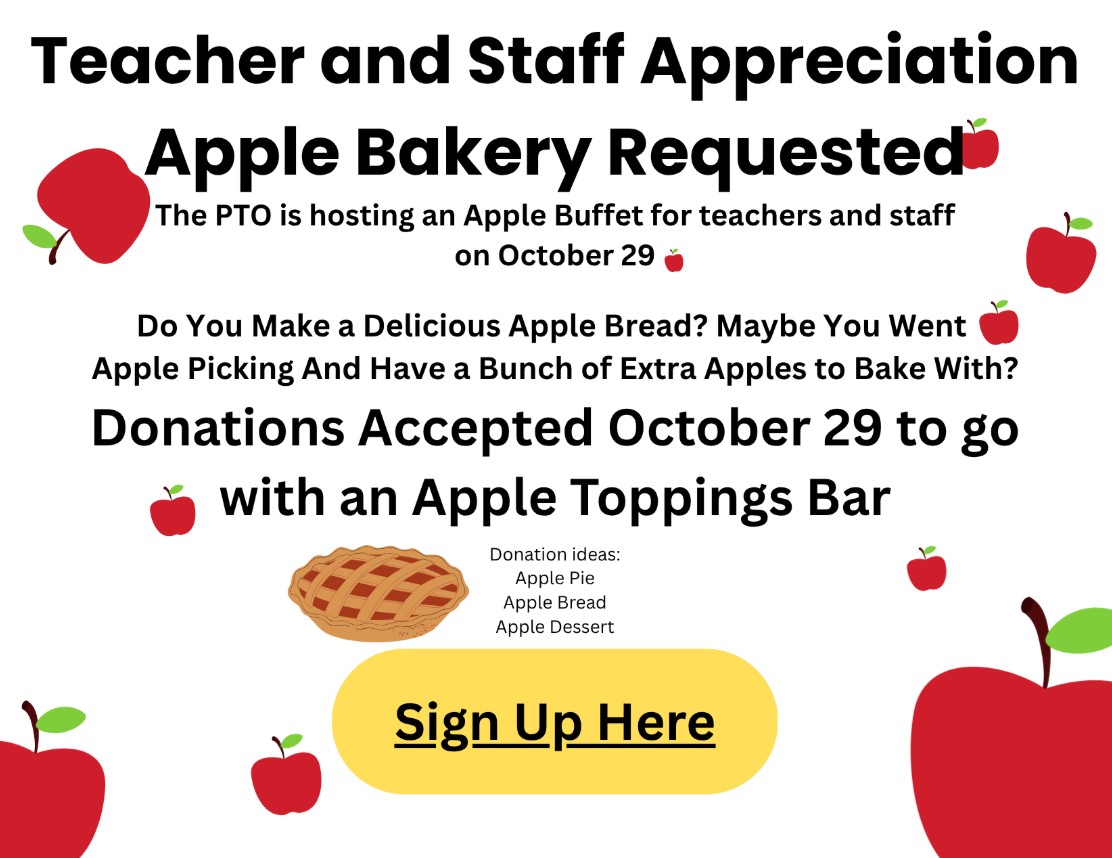 Flyer for Teacher Appreciation