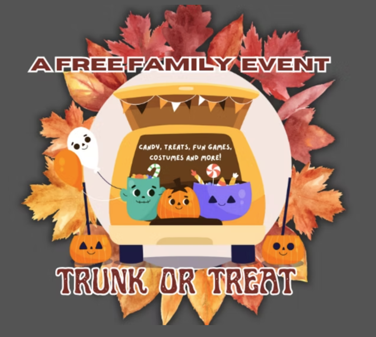 A free family event trunk or treat