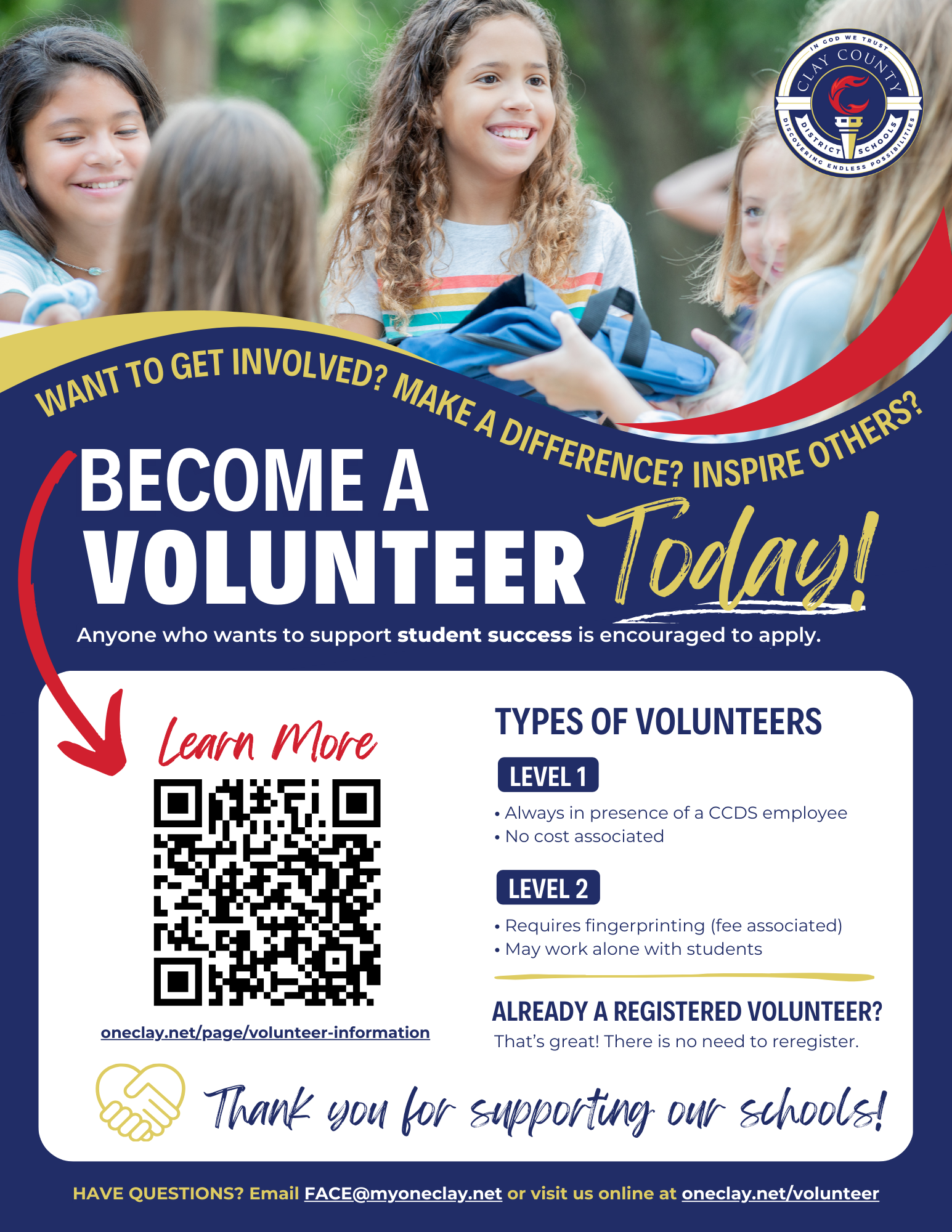 Volunteer flyer