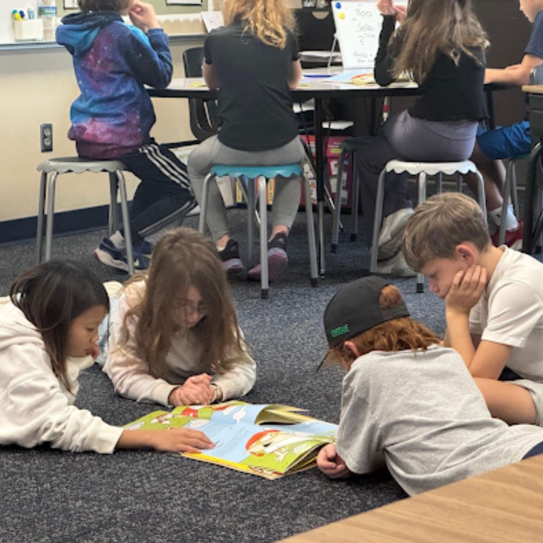 Kids reading