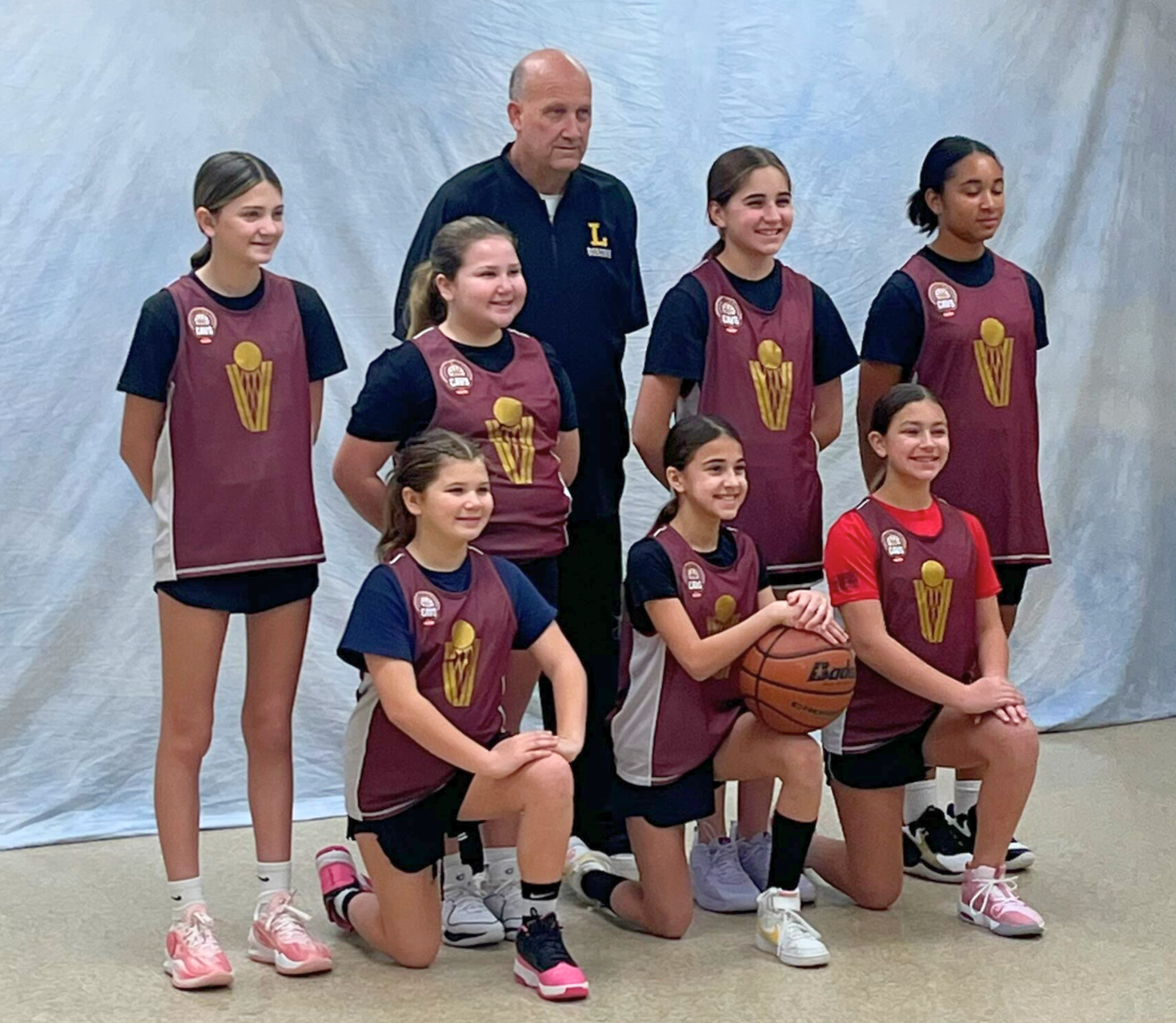 5th & 6th girls basketball team