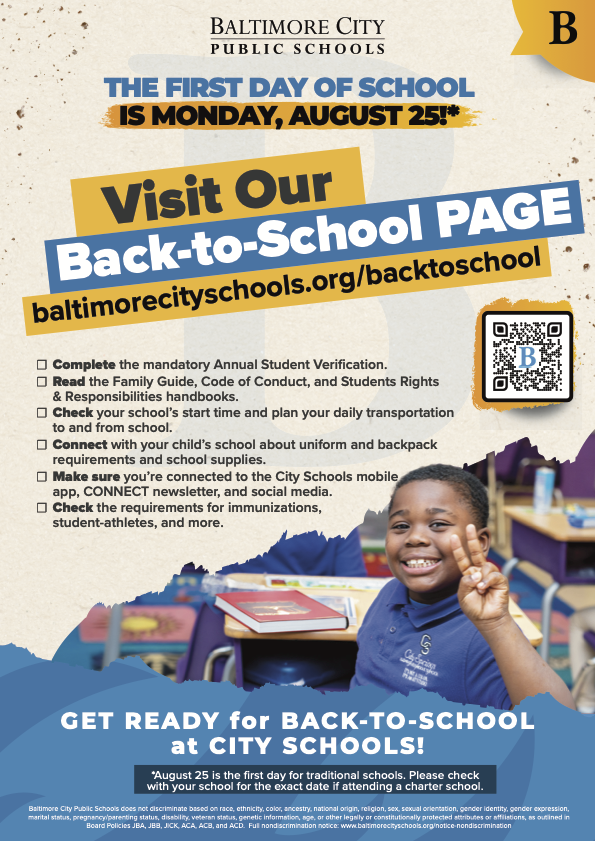 Back-to-school checklist