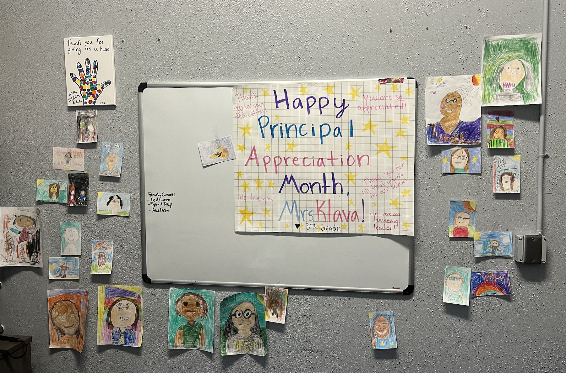 Principal Appreciation art